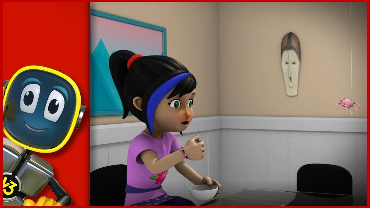 Little Miss Muffet Song Nursery Rhyme | Baby Songs | Story based fun video poem for kids - YouTube