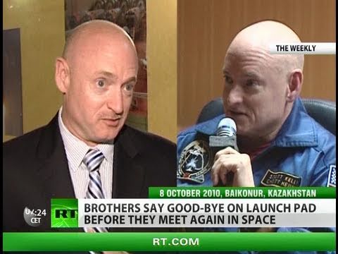 Twins in Space: ISS a family reunion venue