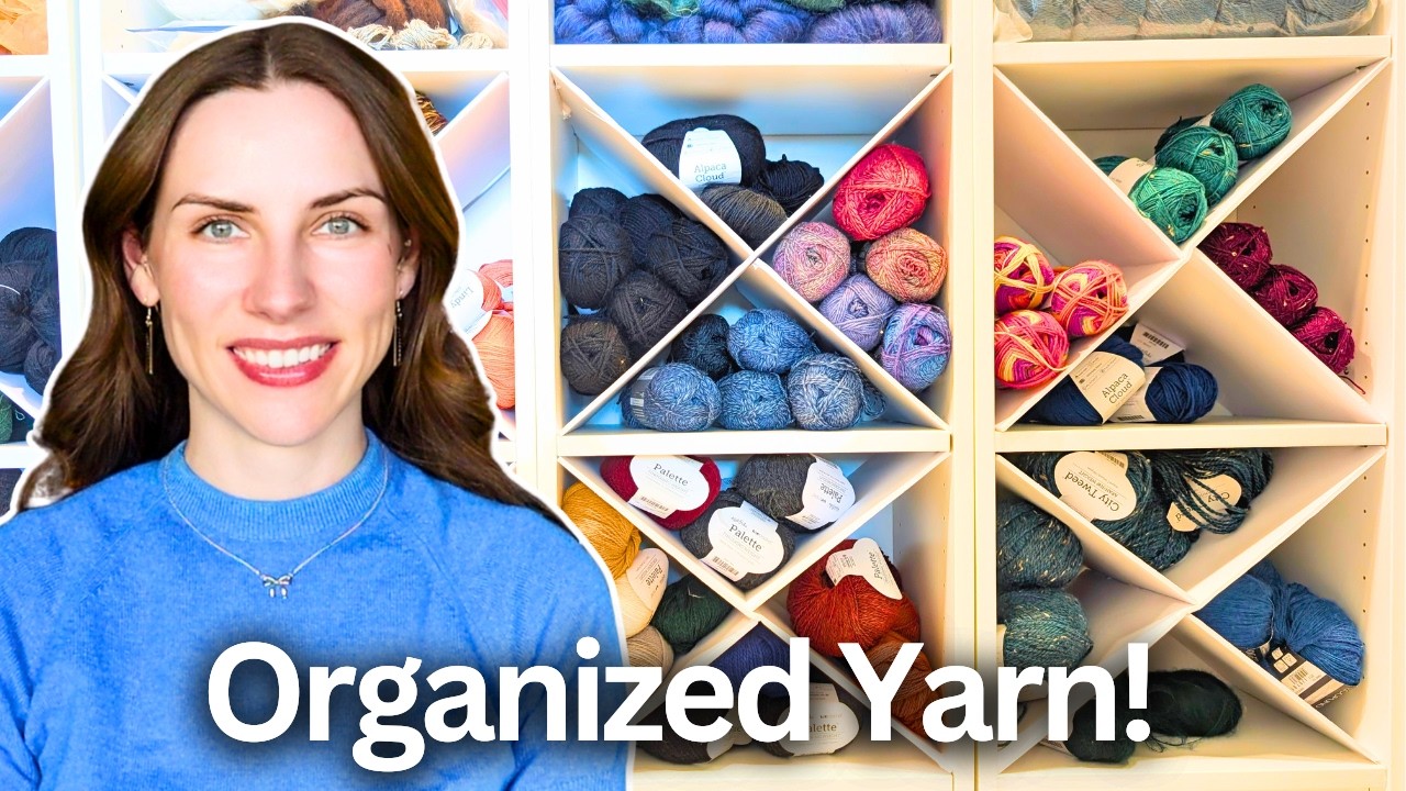 Yarn Stash Overhaul: From Chaos to Perfectly Organized