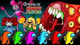 어몽어스 VS Poppy Playtime Chapter 3 | TOP SERIES Among Us Vs. Huggy Wuggy Monster | Among Us Animation