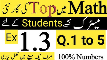 Exercise 1.3 | Class 10 Math | Exercise 1.3 class 10 maths | 10Th Class Math Science Group Notes