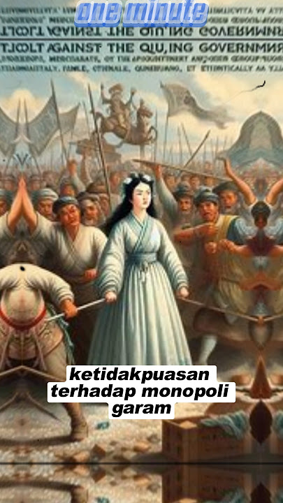 perang garam monopoli garam selama dinasti Qing #sejarah #fakta #faktasejarah