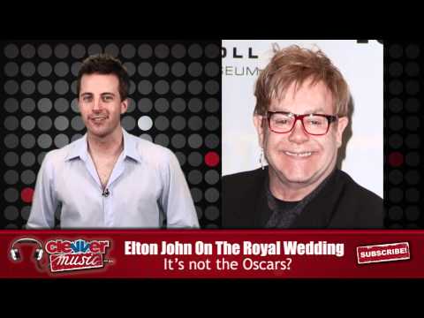 Elton John Talks Royal Wedding