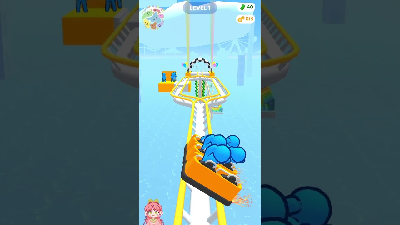 Runner Coaster 🦁 Level 1 🎁 Gameplay Walkthrough 🍁 #runner #coaster #runnercoaster Runner Coaster 🦁 Level 1 🎁 Gameplay Walkthrough 🍁 #runner #coaster #runnercoaster