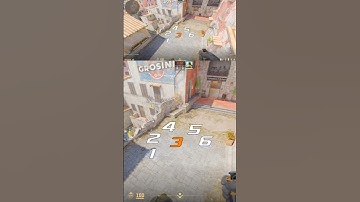 CS 2 | Inferno CT Insta Mid Smokes Spawn 3 #counterstrike #cs2 #cs #gaming