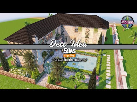Deco Idea 💡Punto de Reflexión 🛍️ Casa de la tienda Online 🏠 Los Sims Freeplay