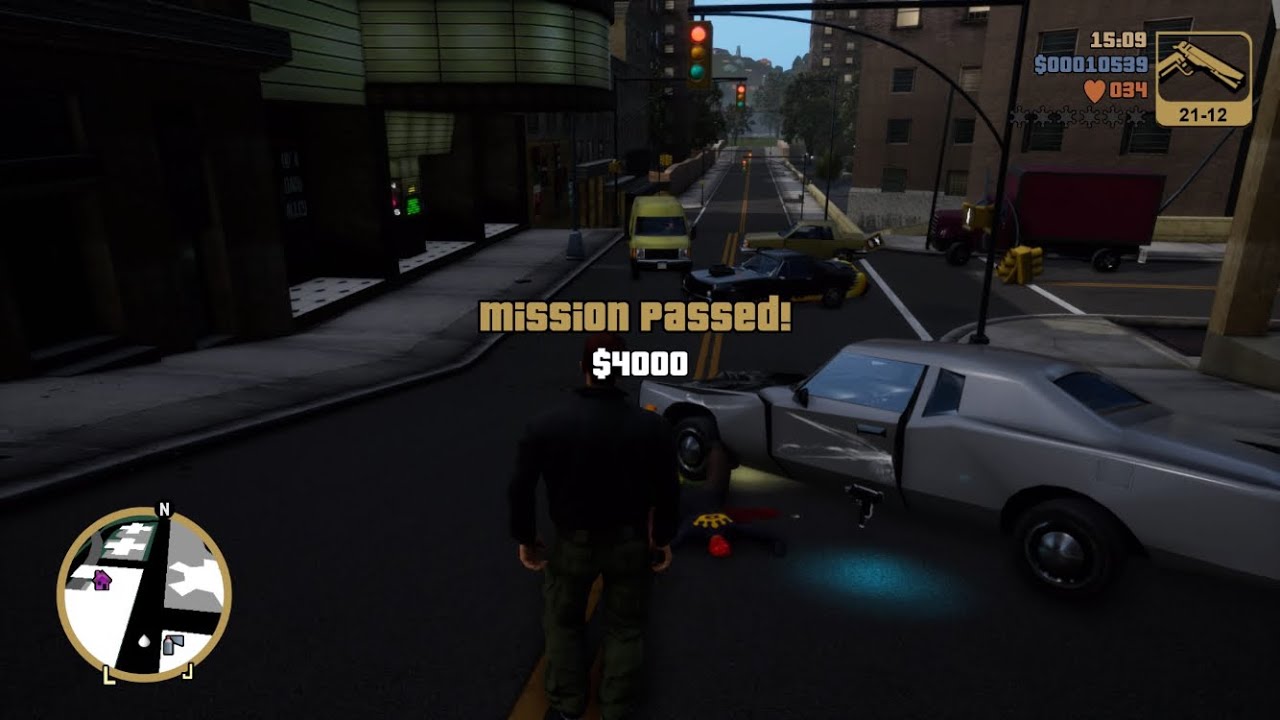 "PumpAction Pimp" GTA 3 definitive edition (PS4) YouTube