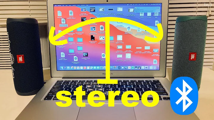 how to CONNECT TWO BLUETOOTH SPEAKERS WITH STEREO ON MAC
