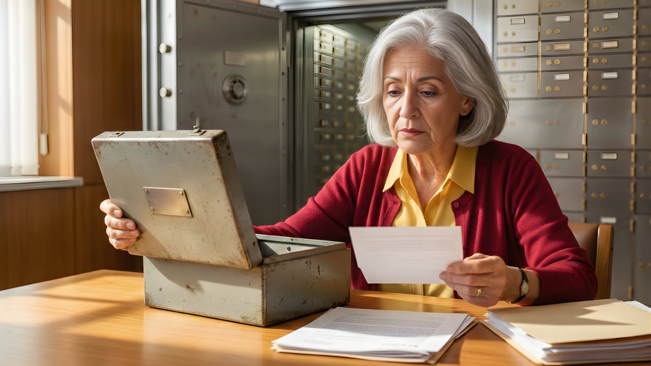Mi Esposo Fue al Banco Cada Jueves Durante 42 Años. Al morir supe por qué y me quedé helada.