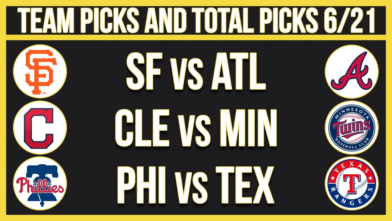 FREE MLB Picks and Predictions Today 6/21/22 Baseball MLB Betting Tips