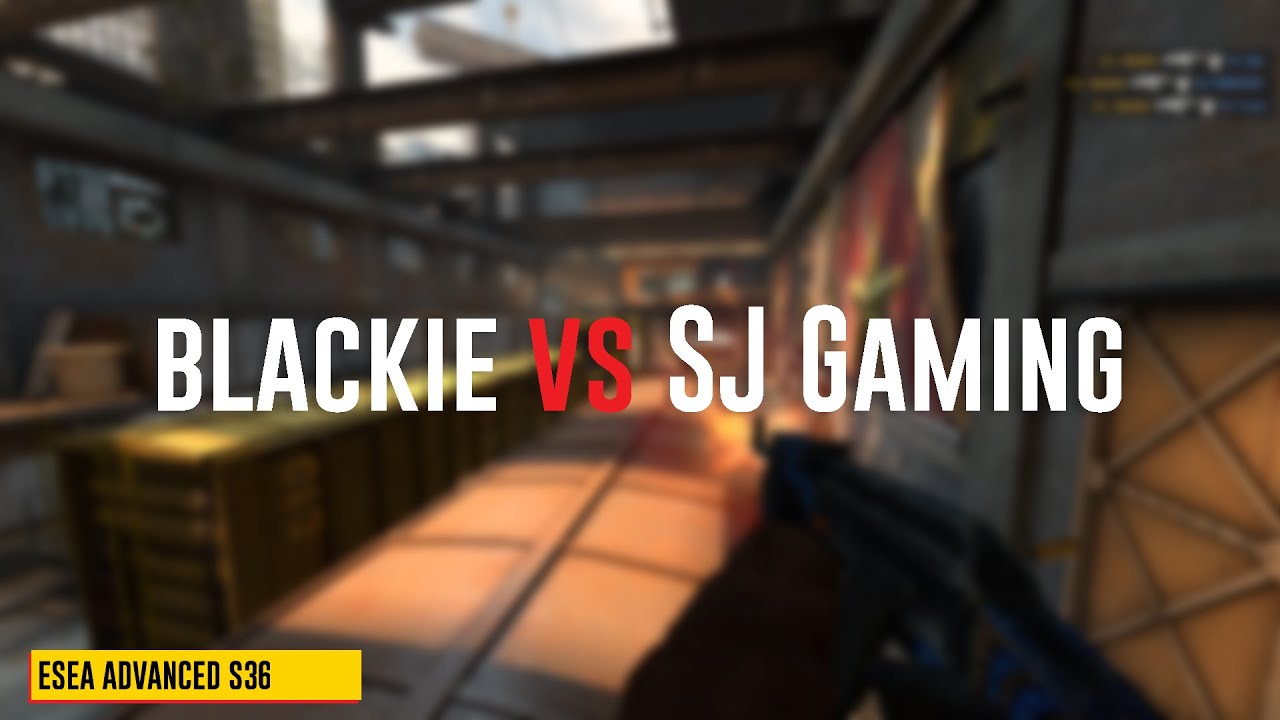 blackie vs SJ Gaming | 4K | CS:GO Player Highlight
