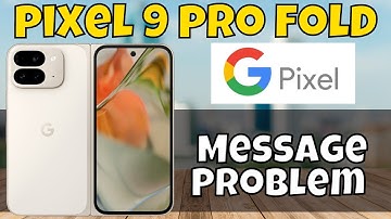 Message Problem in Google Pixel 9 Pro Fold || Message Not sent issue