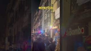 Lisbon Nightlife | Famous Bairro Alto Street 😍#shorts #portugal #nightlife #lisbon #bairroalto