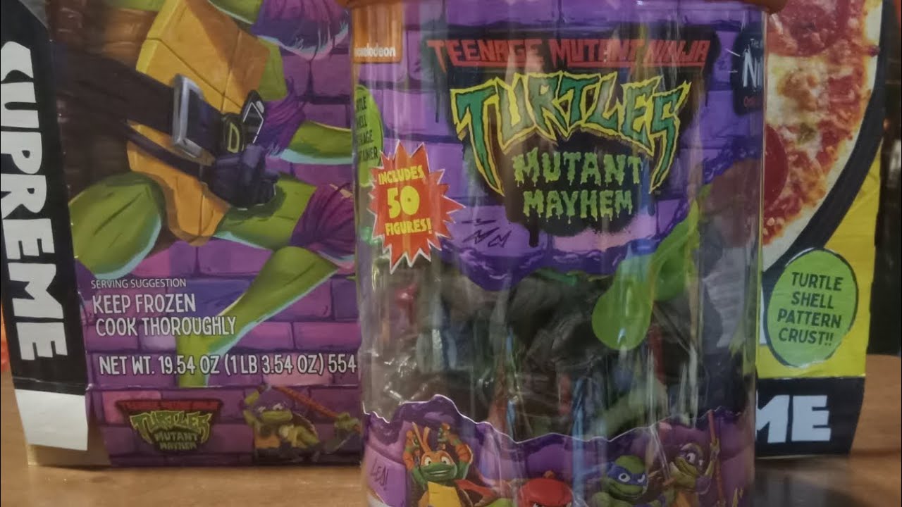 Teenage Mutant Ninja Turtles: Mutant Mayhem Bucket of Mini Figures