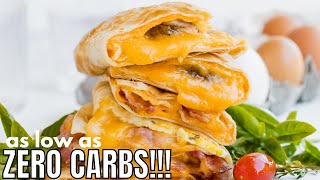 KETO BREAKFAST QUESADILLAS  THREE WAYS  ZERO CARB OPTIONS!!!