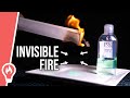 Hand Sanitizer Fires Are Invisible