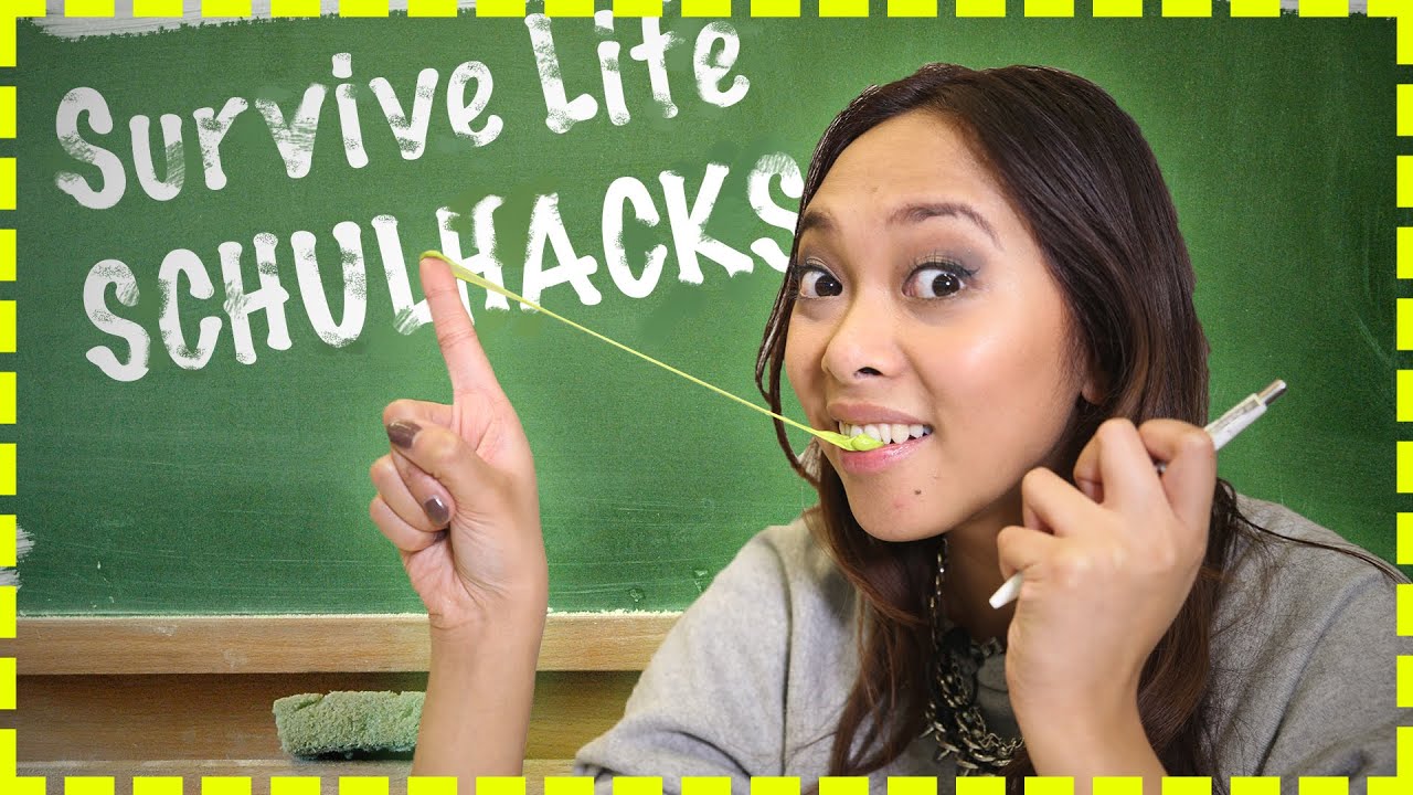 Schulhacks 5 neue Life Hacks SurviveLife 8 YouTube
