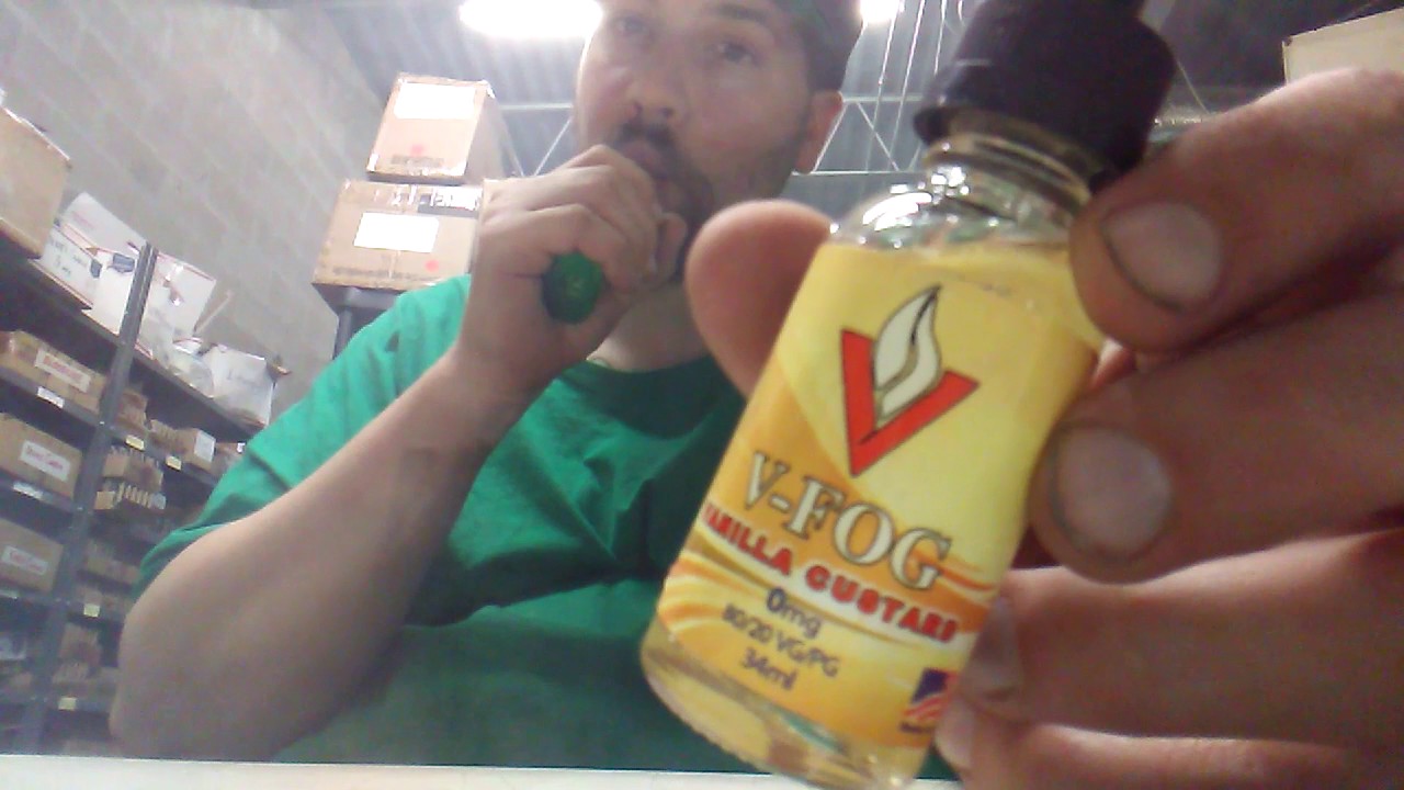 Vanilla Custard by V-Fog Vape Review