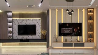 Top 100 TV Wall Design ideas for Contemporary Living room 2024| Media Wall ideas | TV Cabinet Design