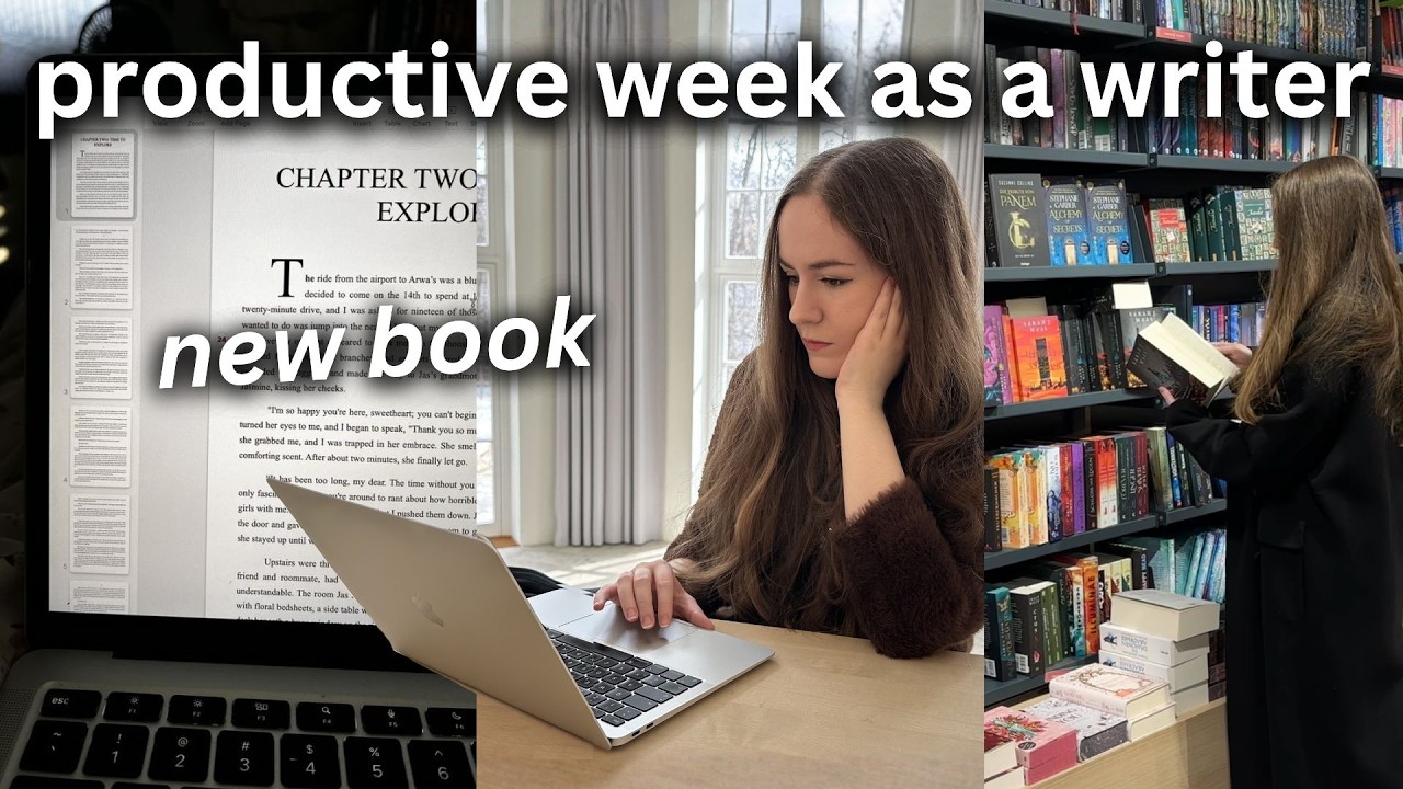 write a book with me 🏼📖 productive writing vlog - YouTube
