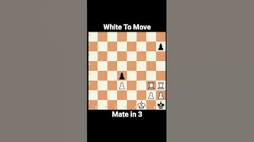 Solve this intriguing chess puzzle! Can you find the winning move🤔 #ChessPuzzle#Strategy#Checkmate