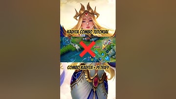 ✅KADITA COMBO+PETRIFY TUTORIAL #mlbb #mobilelegends #tutorial #shorts