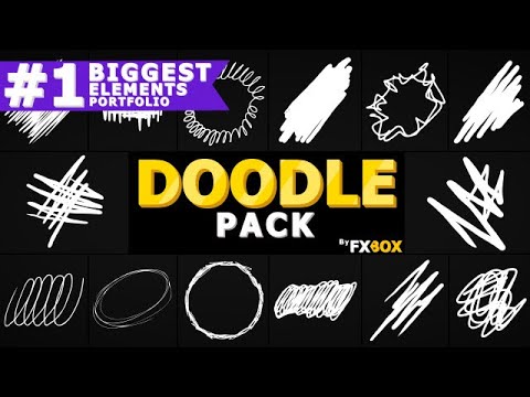 Scribble Elements After Effects Templates