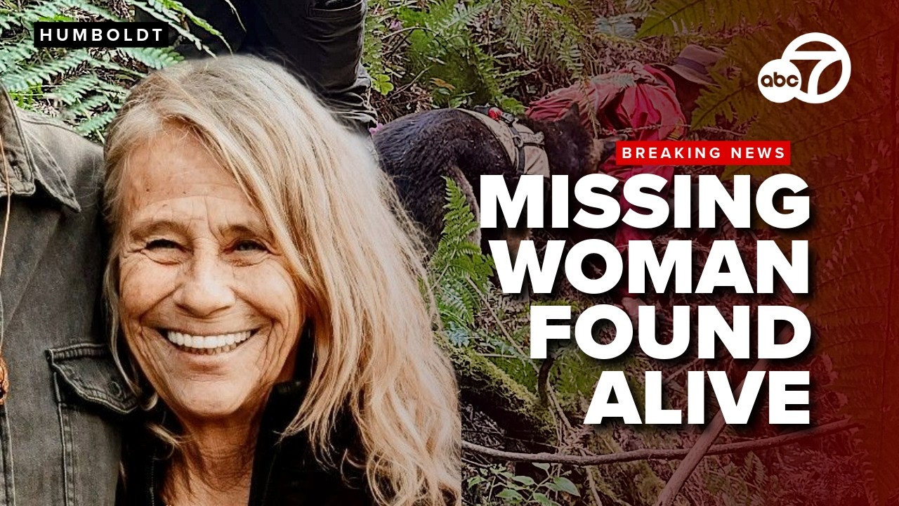 Missing woman found alive after multi-day search in Humboldt - YouTube