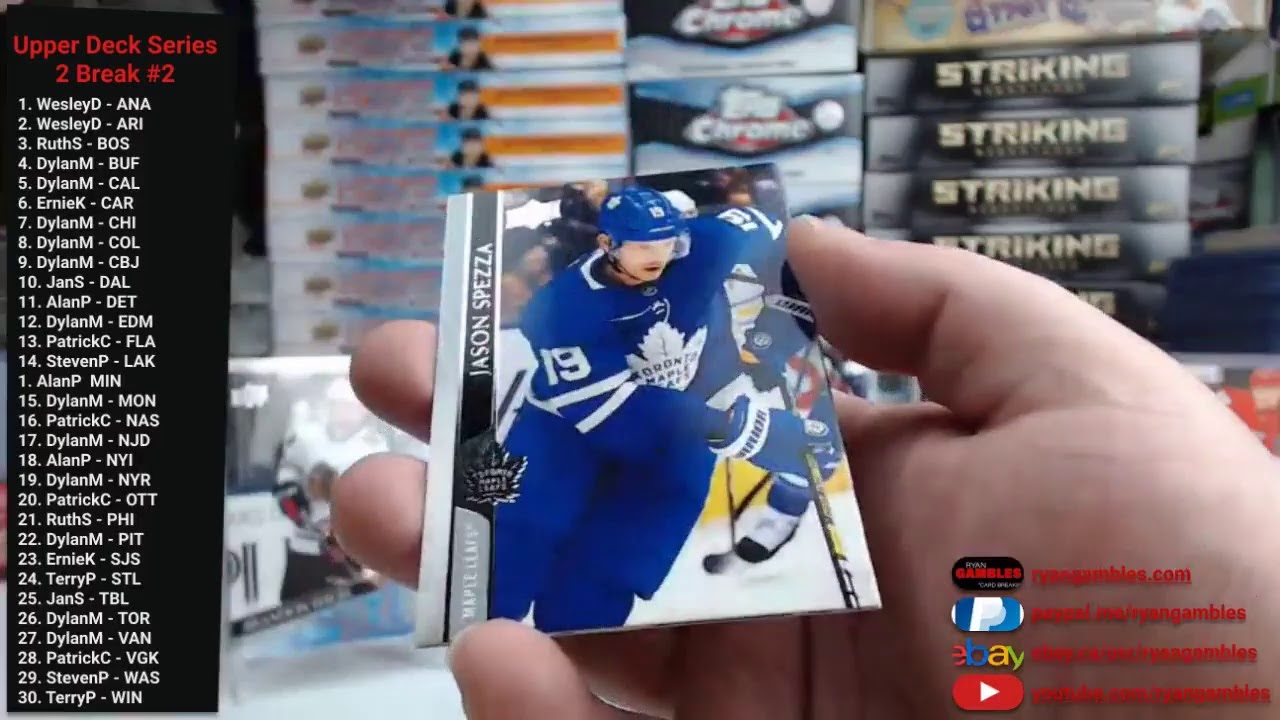 Upper Deck Series 2 Ebay Auction #1| Upper Deck Series 2 break #2