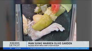 Michigan Man Suing Olive Garden After Finding Rats Foot In Bowl Of Soup
