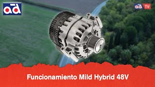 Funcionamiento Mild Hybrid 48V