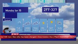 Weather Forecast Cincinnati, Ohio  ▶ Cincinnati weather Forecast and local news 01/18/2021