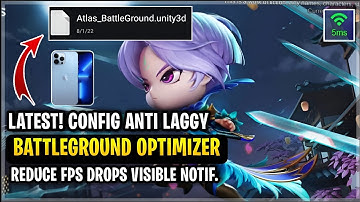 Latest! Battleground Optimizer In Mobile Legends Reduce Frame Drops - Boost FPS [ Patch Cyan Finch ]