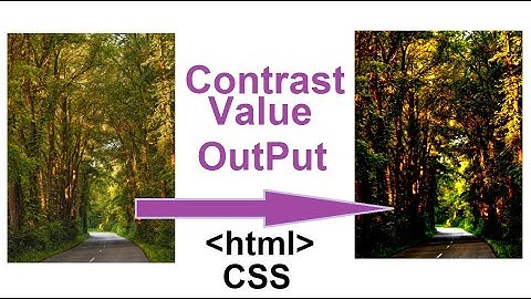#HTML #CSS #Contrast Learn how to Use Image Contrast in HTML and CSS.