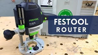 Festool Router OF 1400 || Product Overview The Recreational Woodworker