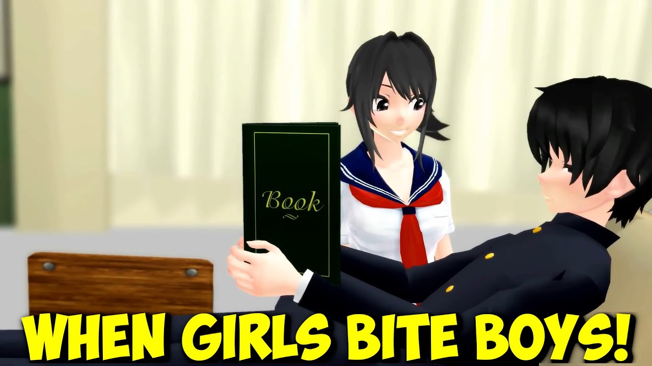 Mmd When Girls Bite Boys Multi Cartoon Anime Game Gf Ys Aph