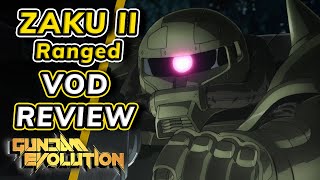 Zaku II [Ranged] VOD Review Tips and Tricks | Gundam Evolution Gameplay Guide