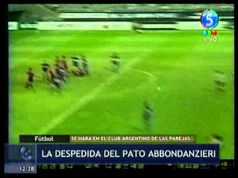 Despedida del Pato Abbondanzieri