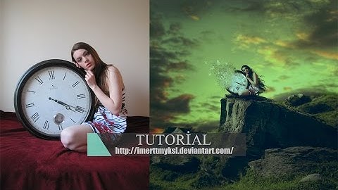 Photoshop | Photo Manipulation | Tutorial -  Broken Clock (Part 1)