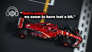 Charles Leclerc UNHAPPY Team Radio after P6 on Quali #ChineseGP 2024