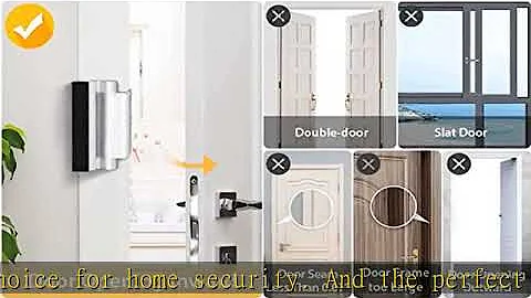 EverPlus Home Security Door Lock with 8 Screws, Childproof Door Reinforcement Lock with 3 Inch Stop