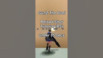GunZ The Duel RS Reload Shot Tutorial under 15 seconds #gunztheduel #gunz #shorts #fyp