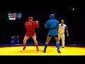 IBRAGIMOV Khadis (RUS) vs ANOUAR Brizzi (MAR). Sambo World Cup Kharlampiev Memorial 2018