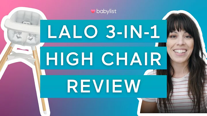 3-in-1 High Chair from Lalo! *booster & play chair!* | Babylist