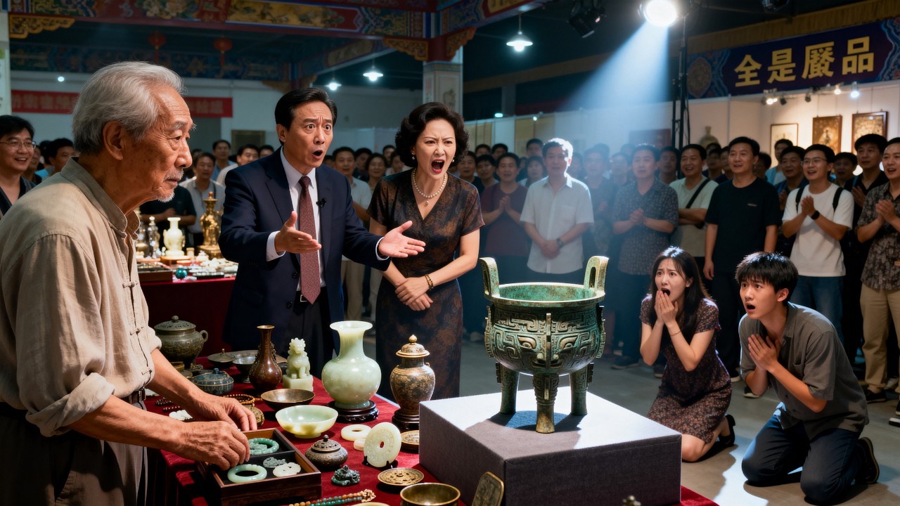 儿媳羞辱公公，鉴宝反转打脸