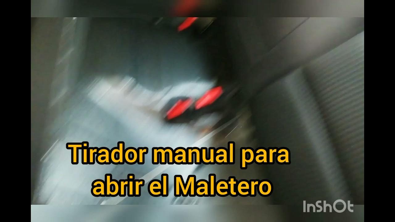 Como abrir maletero manualmente del AUDI A4 (TALLER MILAN) Segorbe Como abrir maletero manualmente del AUDI A4 (TALLER MILAN) Segorbe