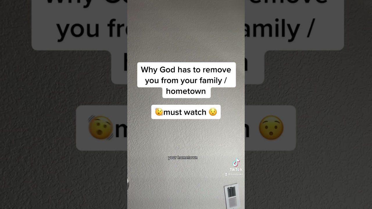Why God has to separate you from  your family and hometown (MUST WATCH 🫨👀)