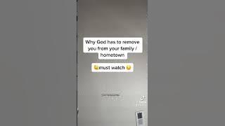 Why God has to separate you from  your family and hometown (MUST WATCH 🫨👀)