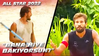 Berkan Ve Adem Arasinda Si̇ni̇rler Geri̇ldi̇ Survivor All Star 2022 - 130 Bölüm