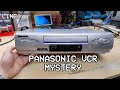 A regular VCR with a mysterious "mod"